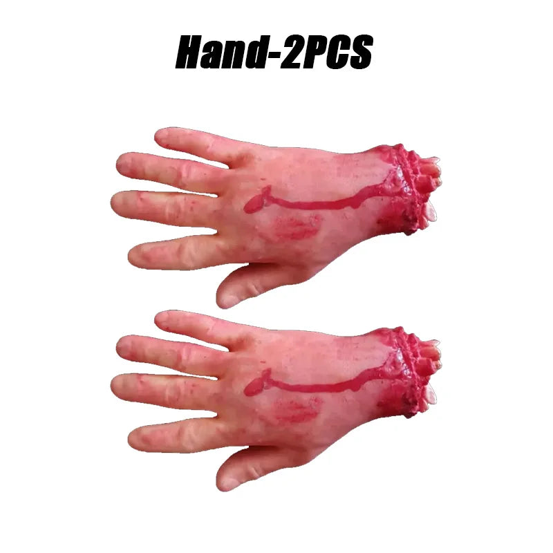 🩸 Bloody Severed Limbs Halloween Props