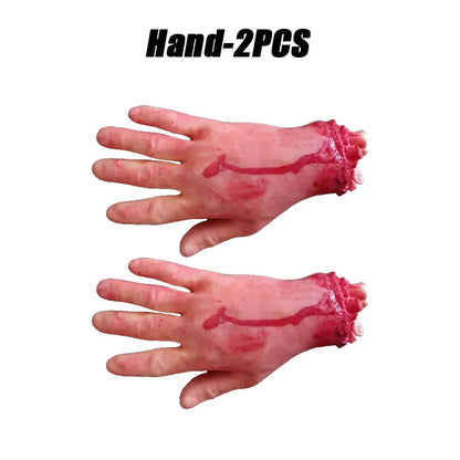 🩸 Bloody Severed Limbs Halloween Props