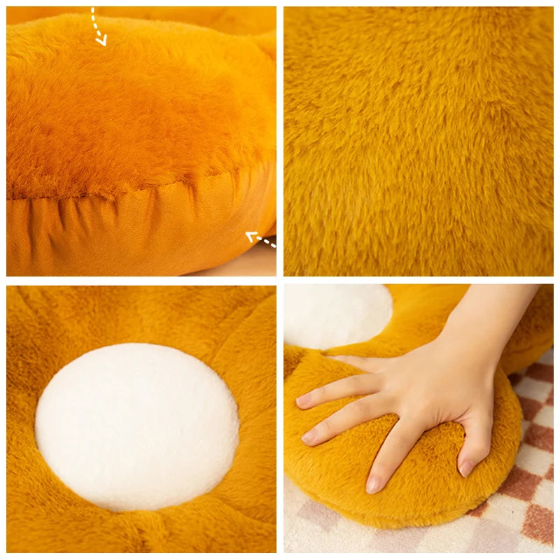 Cushion Flower Circular Shape Pillow