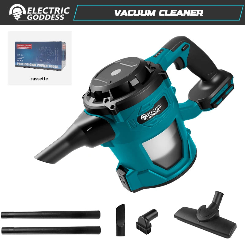 16000pa Cordless Electric Vacuum Cleaner. Dry/Wet Dust Carpet Collector Machine